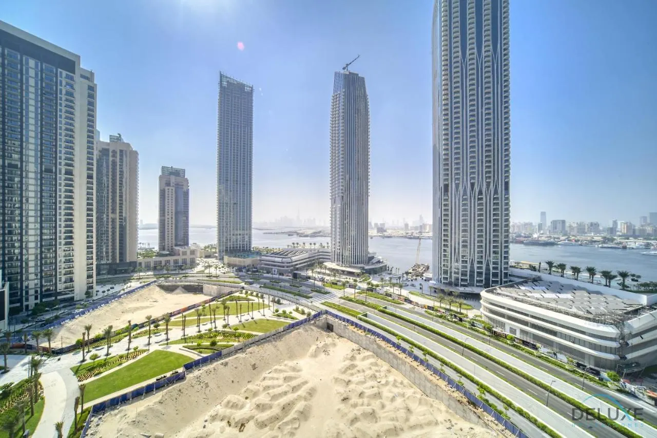 Apartamento Peaceful 1Br At Creek Rise Tower 2 Dubai Creek Harbour By Deluxe Holiday Homes Emirados Árabes Unidos